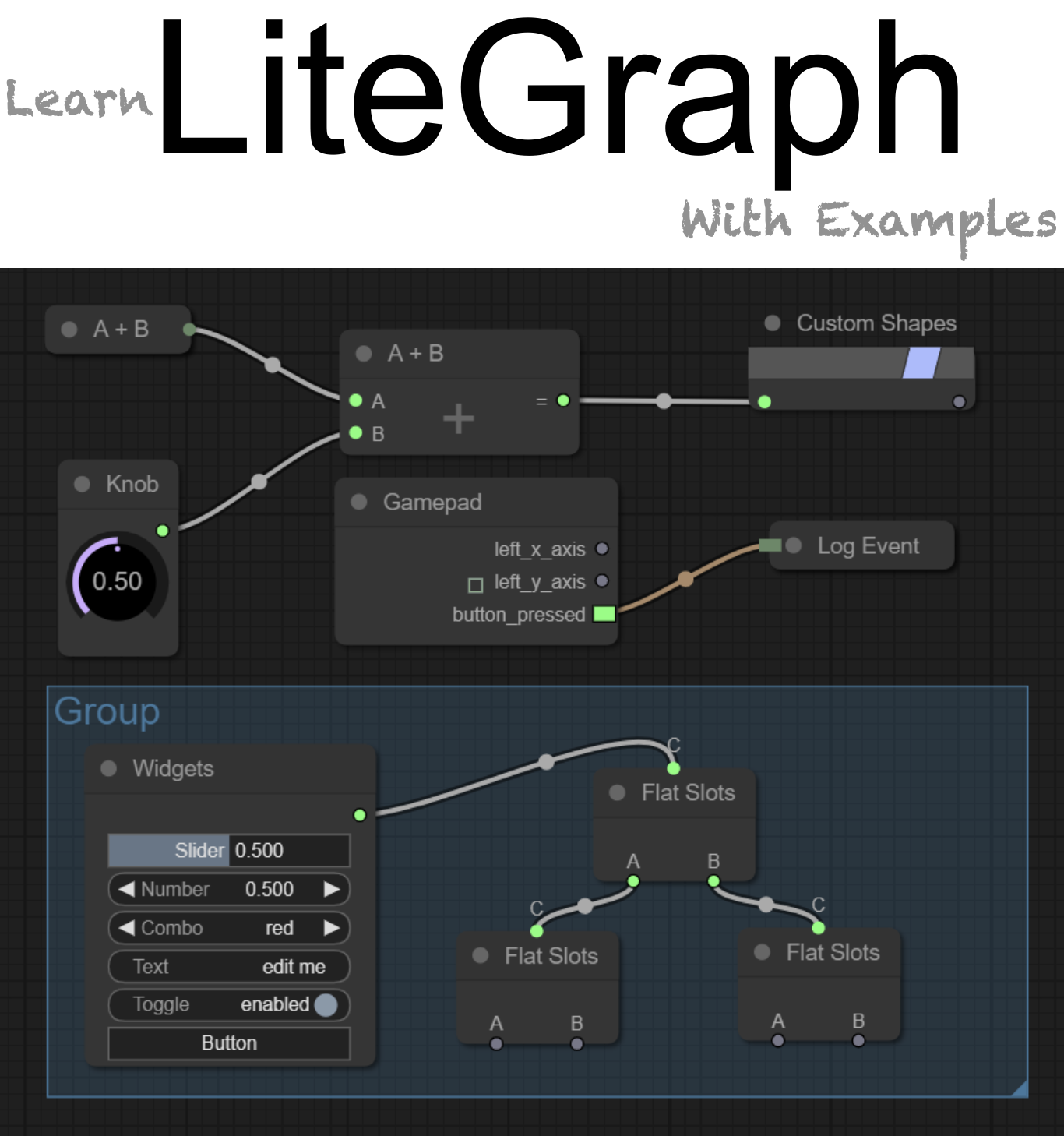 learn LiteGraph